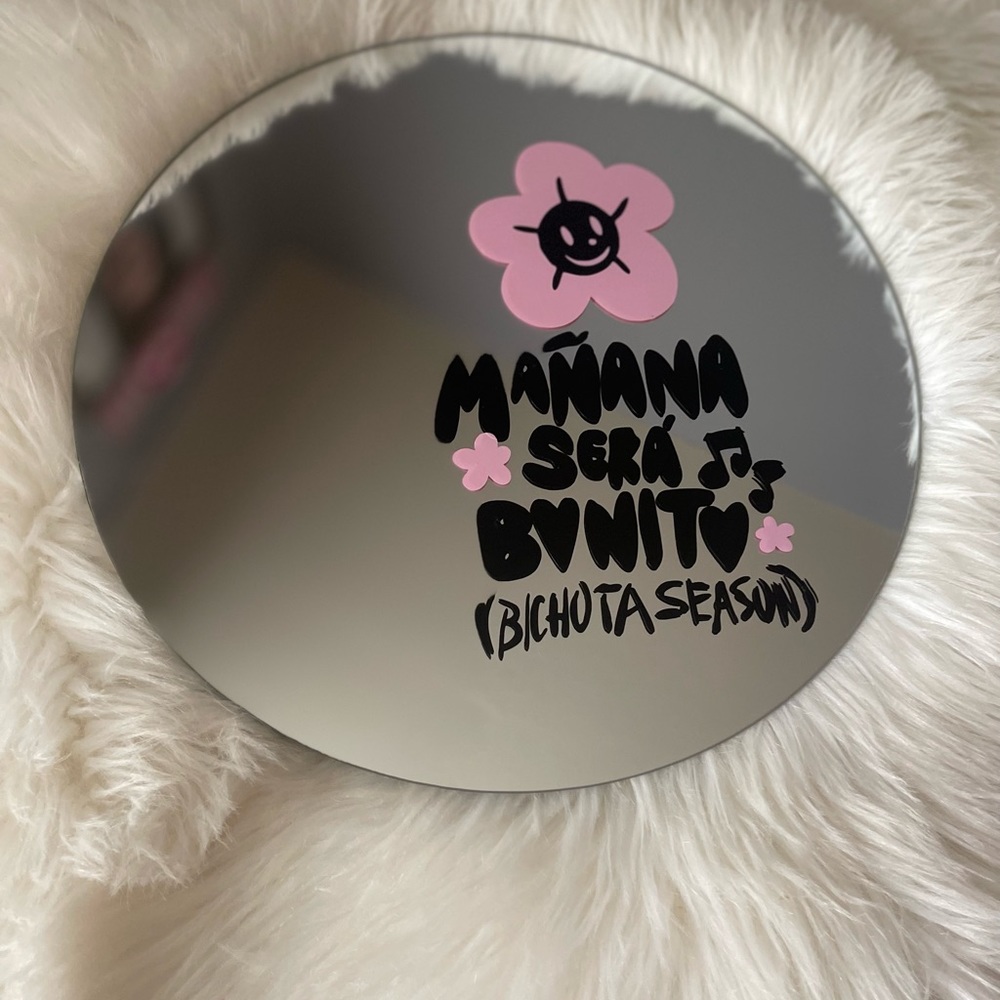 KAROL g Mañana será bonito mirror! Hand made! Good quality! Bichota season !
